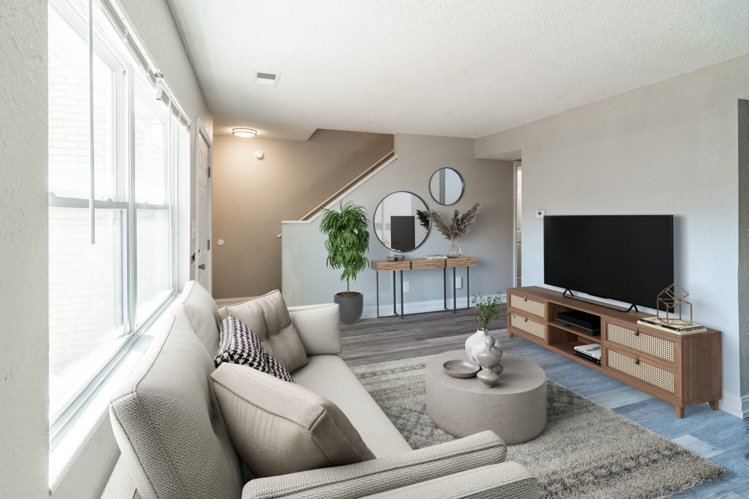 Parker Square Apartments Living Room